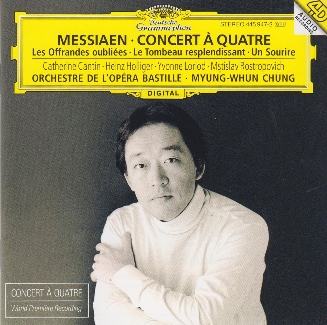 Messiaen - Concert à Quatre, Audio-CD