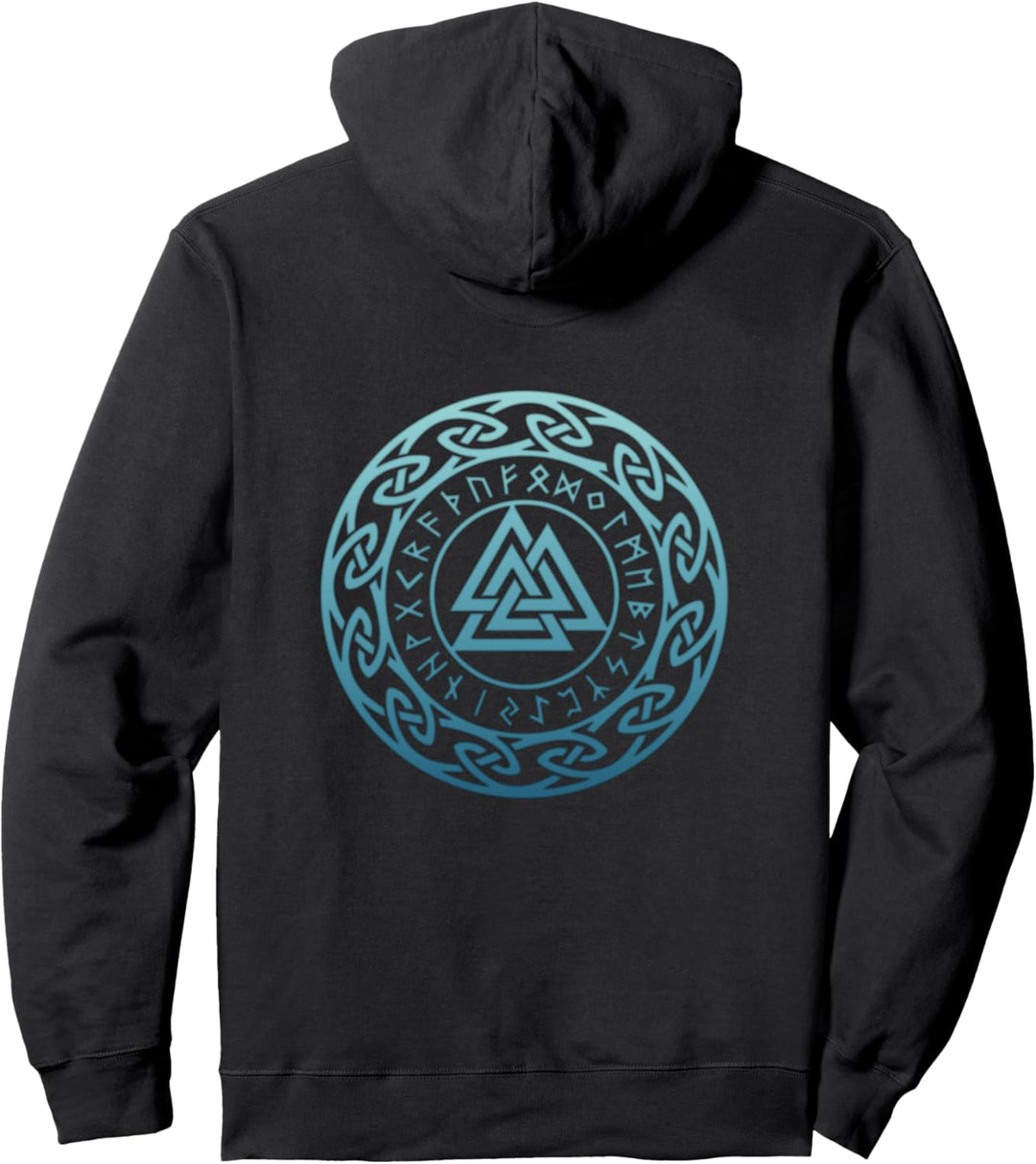 Valknut, Odin, Wikinger Symbol, Pagan Nordisch Germanisch, Pullover Hoodie