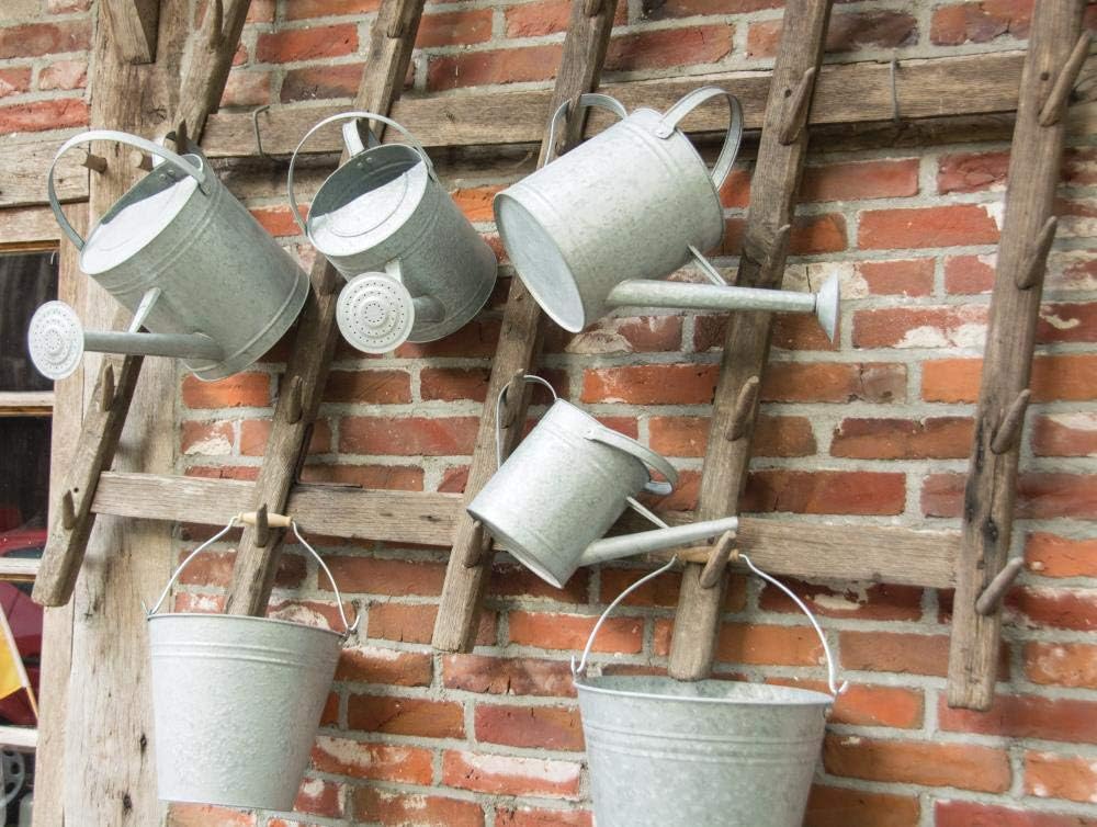 Esschert Design Altzink Giesskanne 6,6 Liter, 49,5x22x28 cm 49.5 x 22 x 28 cm Single, 49.5 x 22 x 28