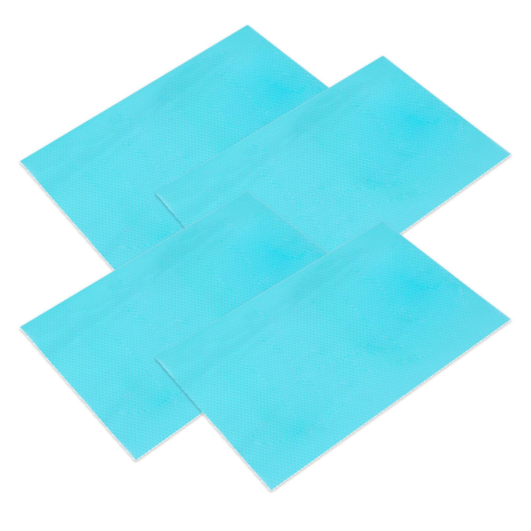 Anti-Frost-Matte für Kühlschrank und Gefrierschrank – Langlebige Schutzmatte gegen Eisbildung, Blau,