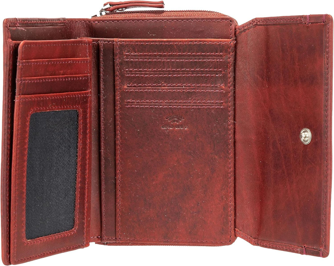 Maitre - Birkenfeld Diethilde Purse MH14FZ Rot Farbe:rot / Material:textile,leather, Farbe:rot / Mat