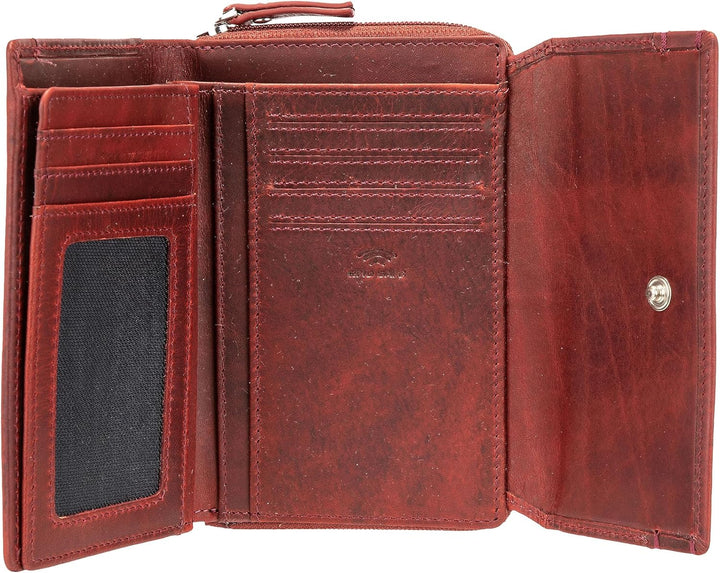 Maitre - Birkenfeld Diethilde Purse MH14FZ Rot Farbe:rot / Material:textile,leather, Farbe:rot / Mat