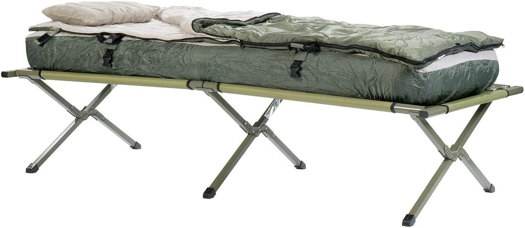 Zelt mit Feldbett 4in1-Zelt, Feldbett & Winter-Schlafsack, 4in1-Zelt, Feldbett & Winter-Schlafsack