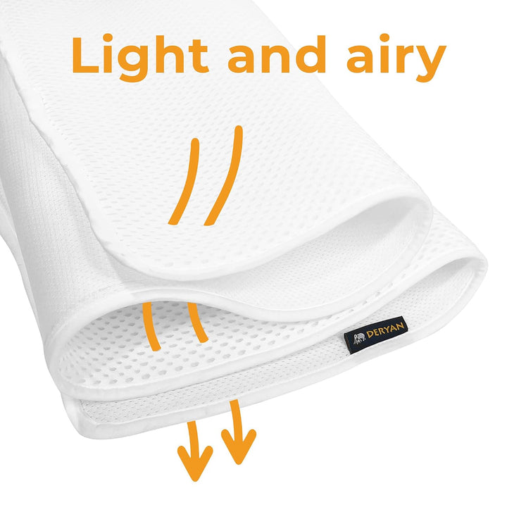 Deryan Welcool Mattress - Evolution 3D Matratzenschoner - Matratzenschutz - Matratze für Kinderbett/