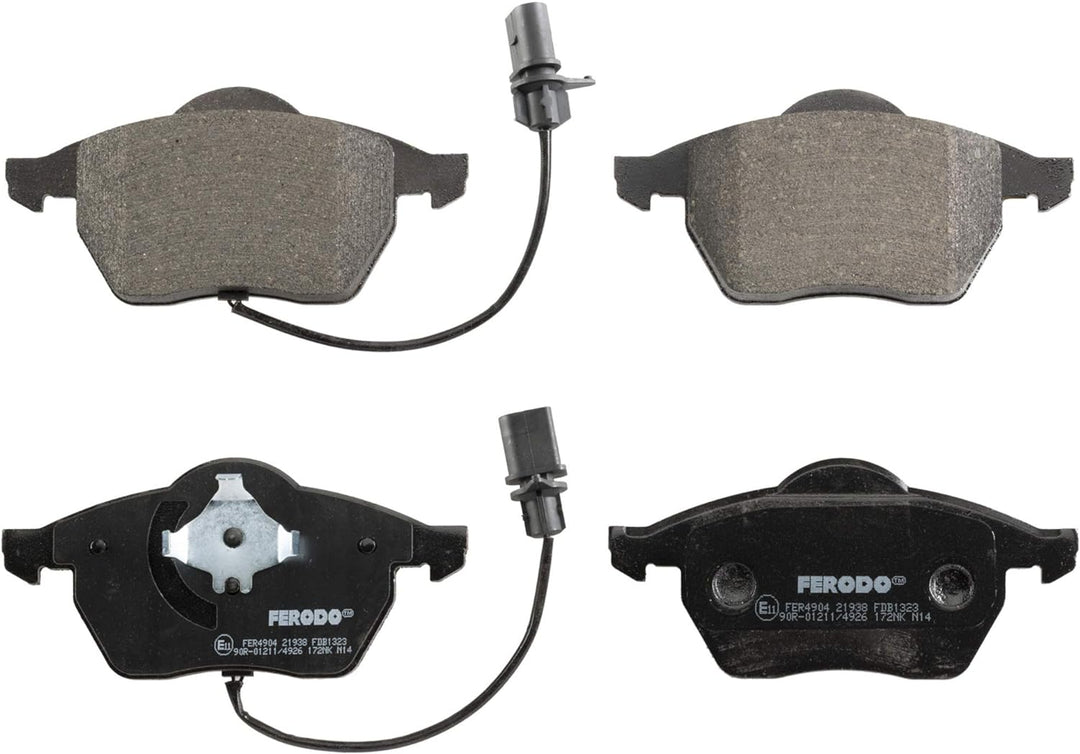 Ferodo FDB1323 Bremsbelagsatz, Scheibenbremse - (4-teilig) - (4 Stück)