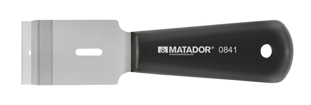 MATADOR Glasschaber | Schaber Werkzeug 120 x 40 mm | Ceranfeldschaber | Vignettenschaber | MATADOR W