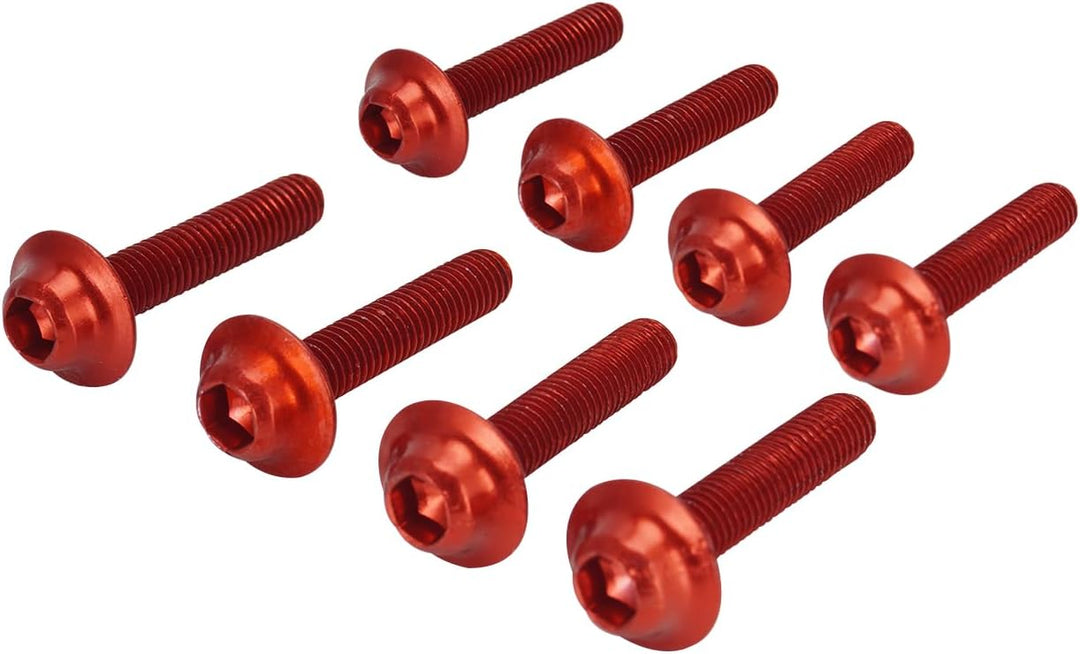 Motorrad-Verkleidungsschrauben-Set, Aluminium, universal, Motorrad-Windschutzscheiben-Befestigungssc