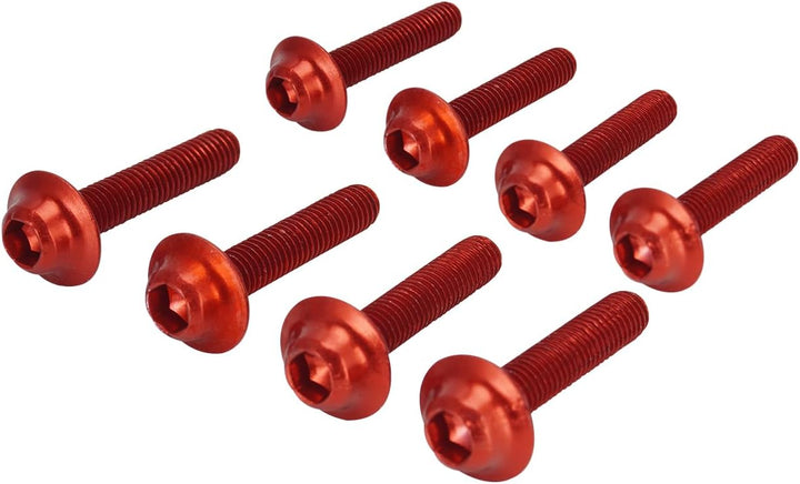 Motorrad-Verkleidungsschrauben-Set, Aluminium, universal, Motorrad-Windschutzscheiben-Befestigungssc