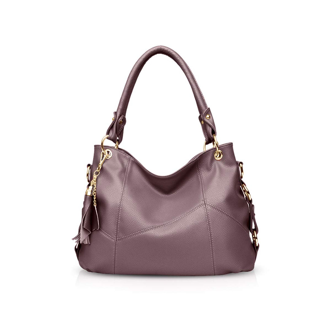 NICOLE & DORIS Damen handtasche Umhängetasche mit grosser Kapazität Weiche Ledertasche shopper Neue