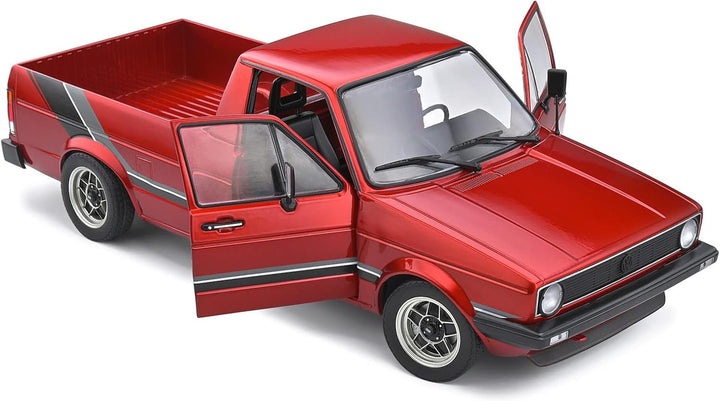 Solido VW Caddy MK1 rot Costum, MK1 rot Costum
