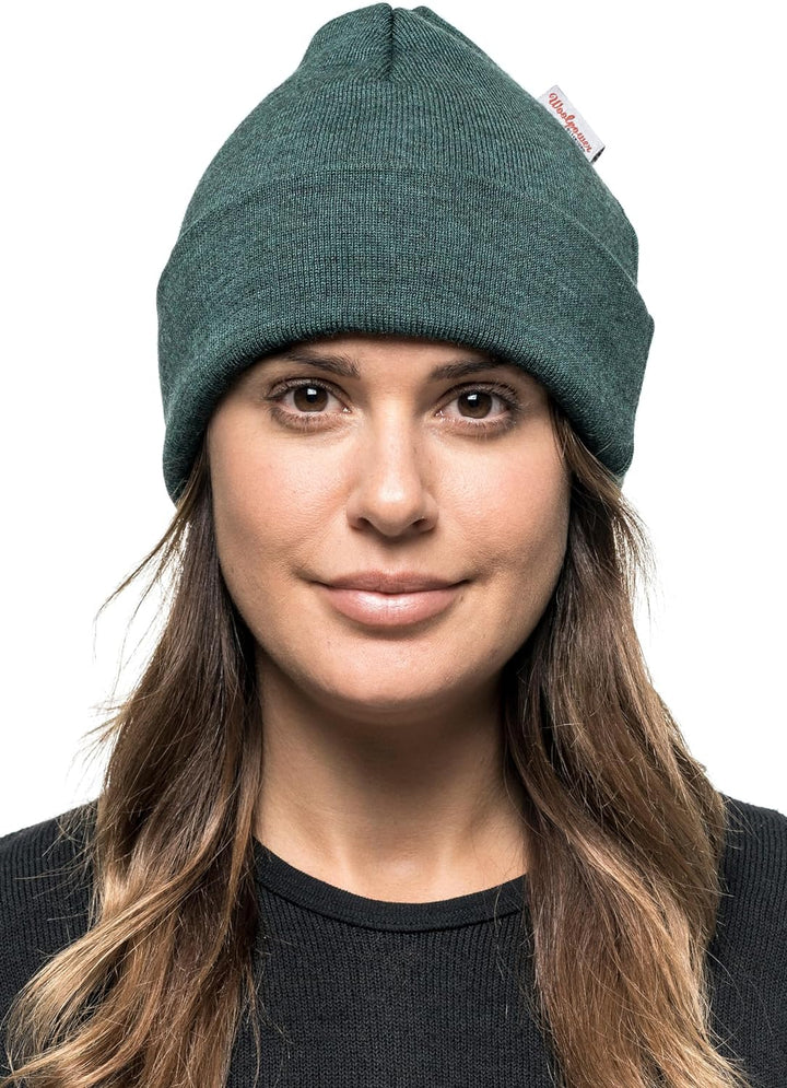 Woolpower Classic Beanie-Mütze grün
