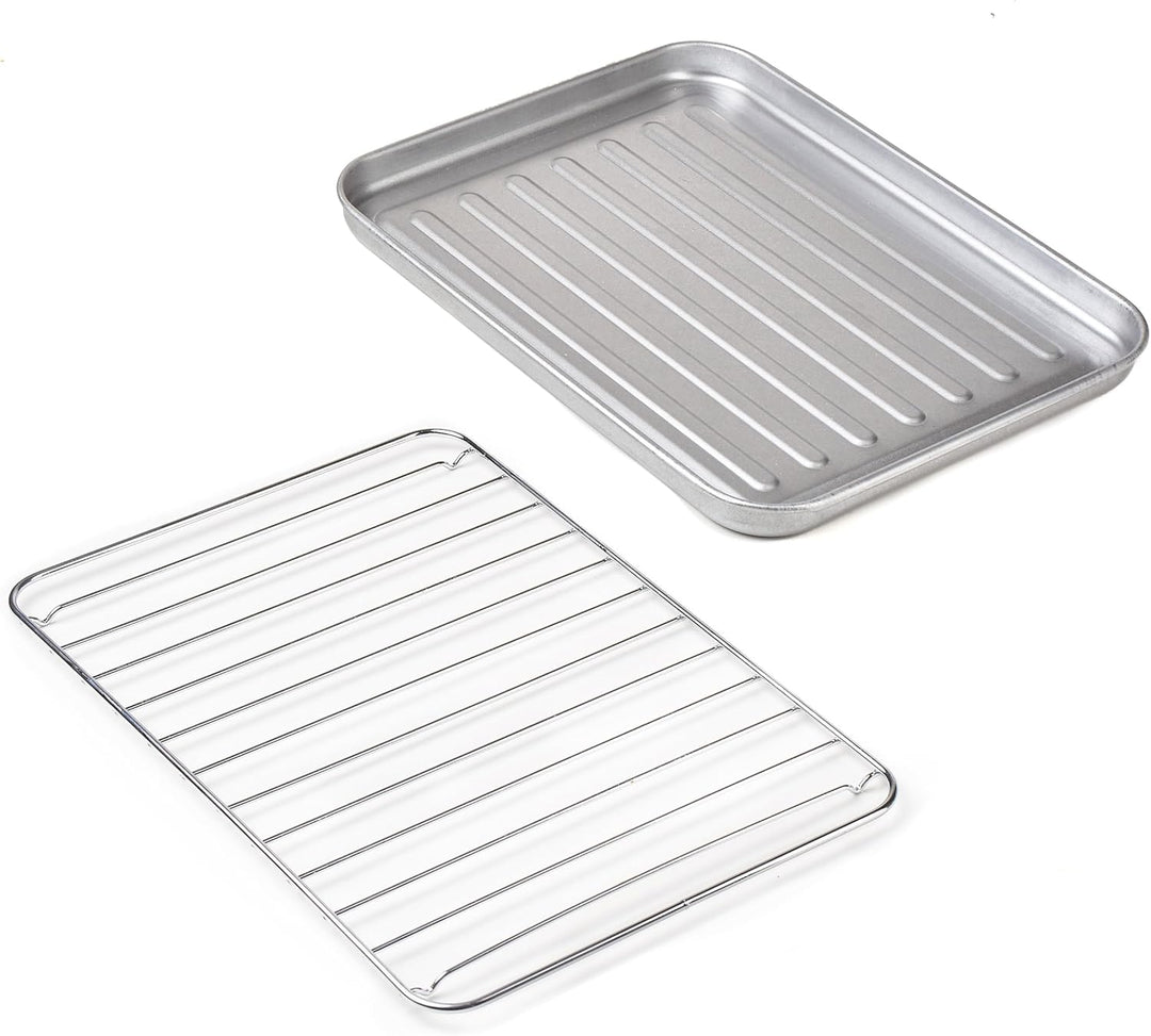 Salco Mini-Backofen | 9 Liter Kapazität | 700W | Mit Timer & Abschaltautomatik | 100-230°C | Grillen