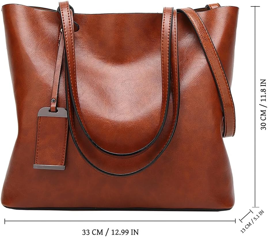 ALARION Frauen Top Handle Satchel Handtaschen Schultertasche Messenger Tote Bag Geldbörse 1 - Blau,
