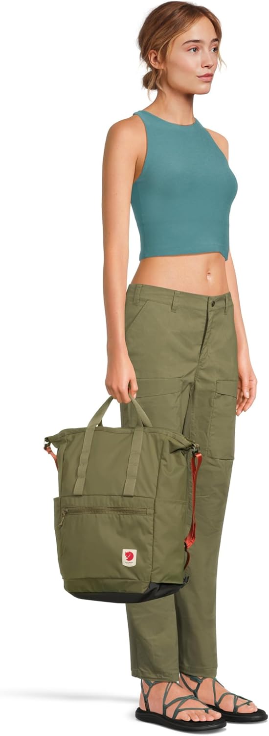 Fjällräven Unisex Erwachsene Rucksack High Coast Totepack 23Lt Grün, 23Lt Grün