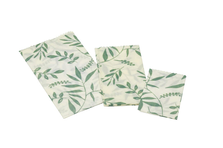 KitchenCraft Natural Elements Veganer Lebensmittelwickel aus recyceltem Papier, 3 Blätter wiederverw