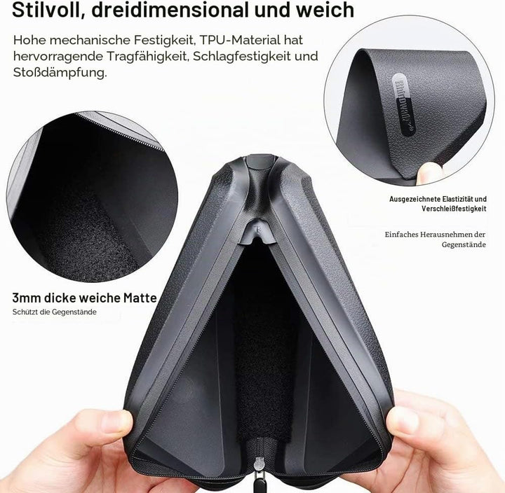 Rhinowalk Fahrradtasche Rahmentasche 1.5L Wasserdicht Fahrrad Fronttasche Oberrohrtaschen Lenkertasc