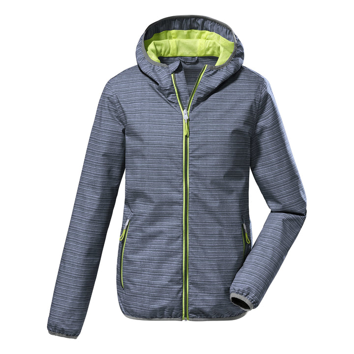 Killtec Damen Kos 3 Wmn Jckt Funktionsjacke/Outdoorjacke mit Kapuze, packbar 36 dunkelblau, 36 dunke