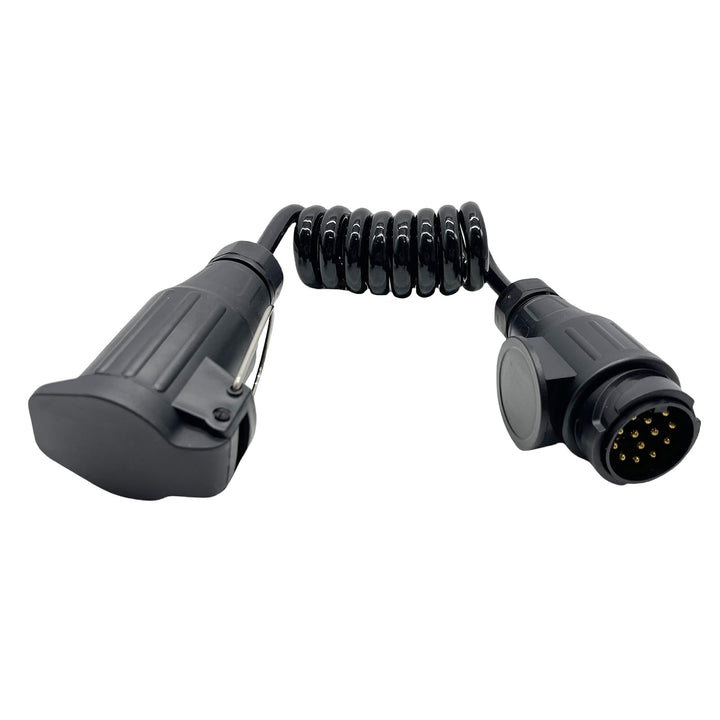 Spiralkabel Verlängerungskabel, 13-polig auf 13 Polig Adapter Stecker Männlich/Weibliche Stecker Ver