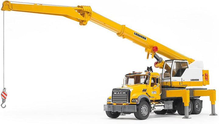bruder 02818 - Mack Granite Liebherr Kran-LKW - 1:16 Fahrzeuge Kranwagen Baufahrzeug