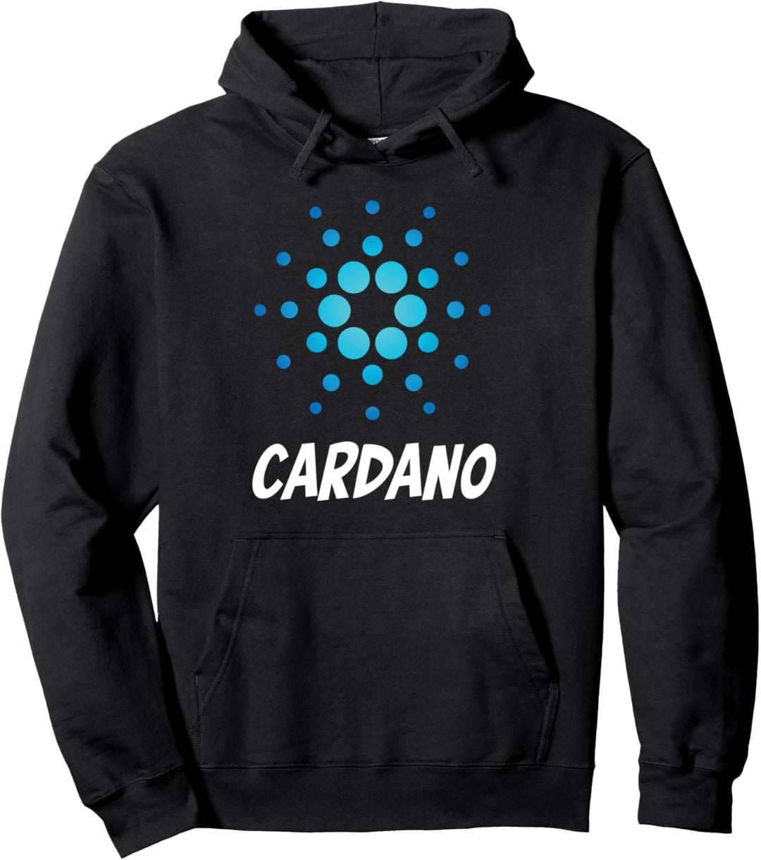 CARDANO Crypto Shirt ADA Coin Blockchain Cryptocurrency Pullover Hoodie