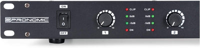 Pronomic P-154E MKII Endstufe - 4-Kanal Endstufe - Leistung RMS/4 Ohm: 4x 150 Watt - Besonders geeig