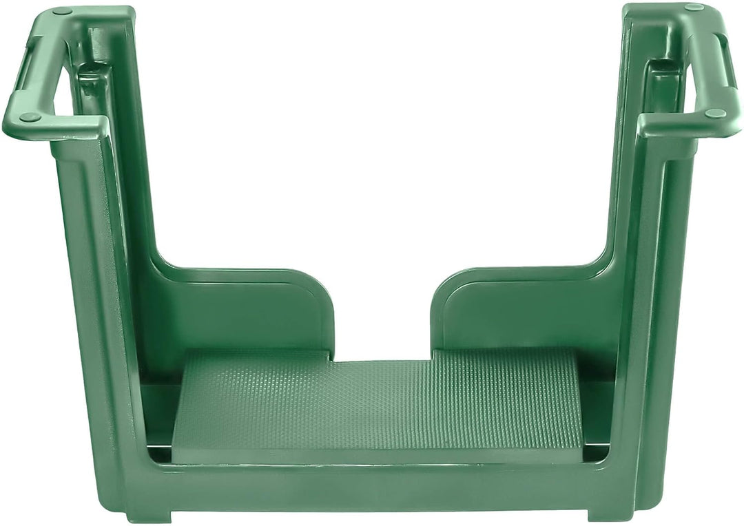 KADAX Gartenhocker, 56.5 x 28 x 37 cm, Kniebank für Gartenarbeiten, 2in1 Kniebank und Tritthocker au