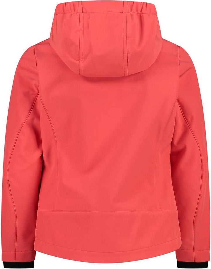 CMP Kinder Softshell Hoodie Jacke Softshelljacke Outdoorjacke 116 Red Kiss, 116 Red Kiss