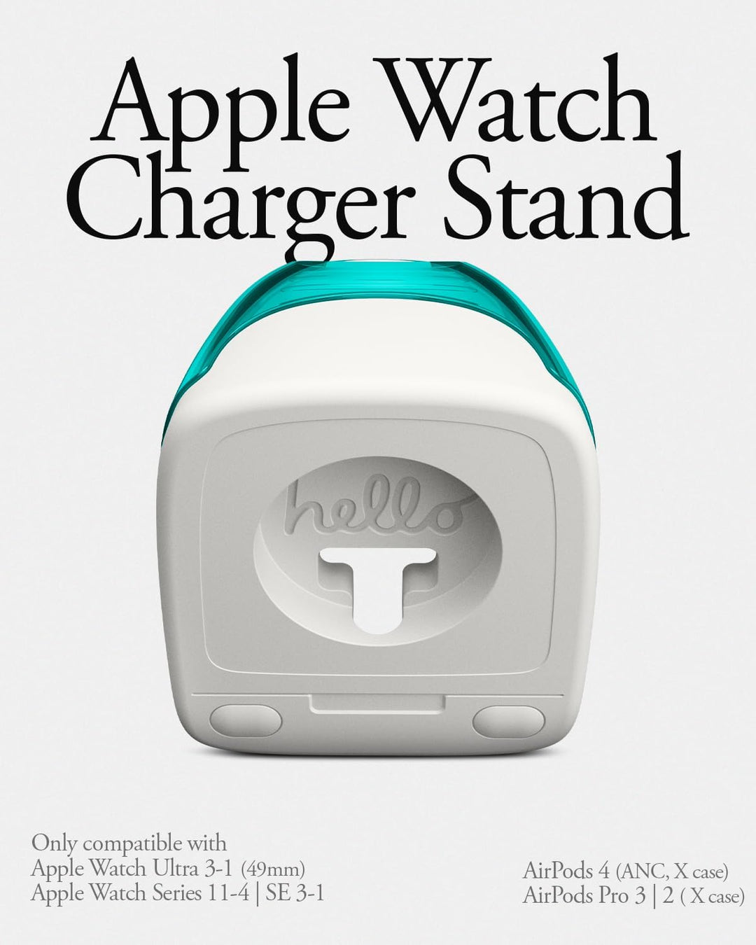 Spigen Classic C1 Ständer Entwickelt für Apple Watch Ladestation für Apple Watch Ultra 3/2/1 und Ser