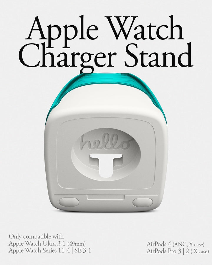 Spigen Classic C1 Ständer Entwickelt für Apple Watch Ladestation für Apple Watch Ultra 3/2/1 und Ser