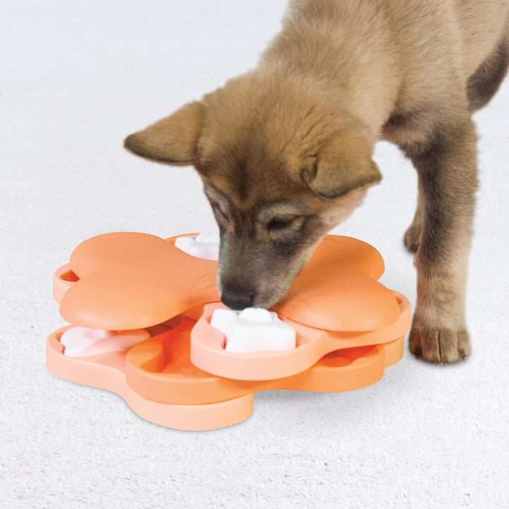 Outward Hound Nina Ottosson Puzzle Tornado - Interaktives Leckerli-Denkspielzeug für Hunde Puppy Tor