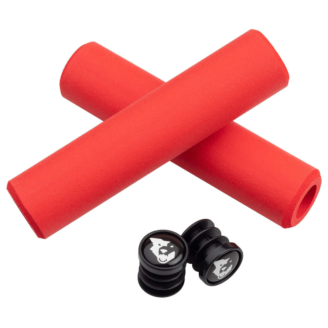 Wolf Tooth Karv Fahrradgriffe 6.5 mm rot, 6.5 mm rot