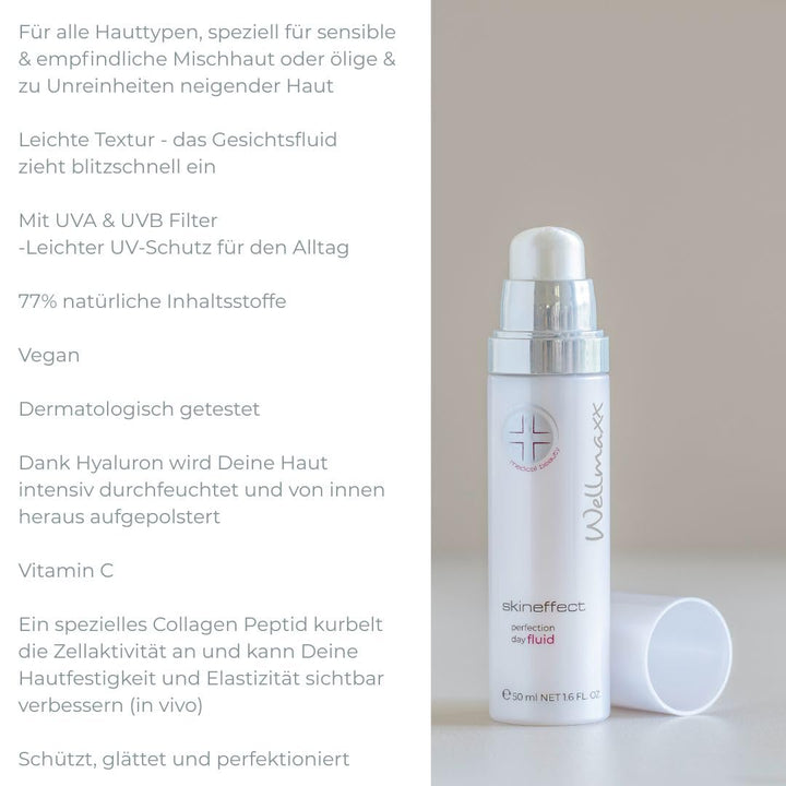 Wellmaxx skineffect perfection day fluid LSF 15