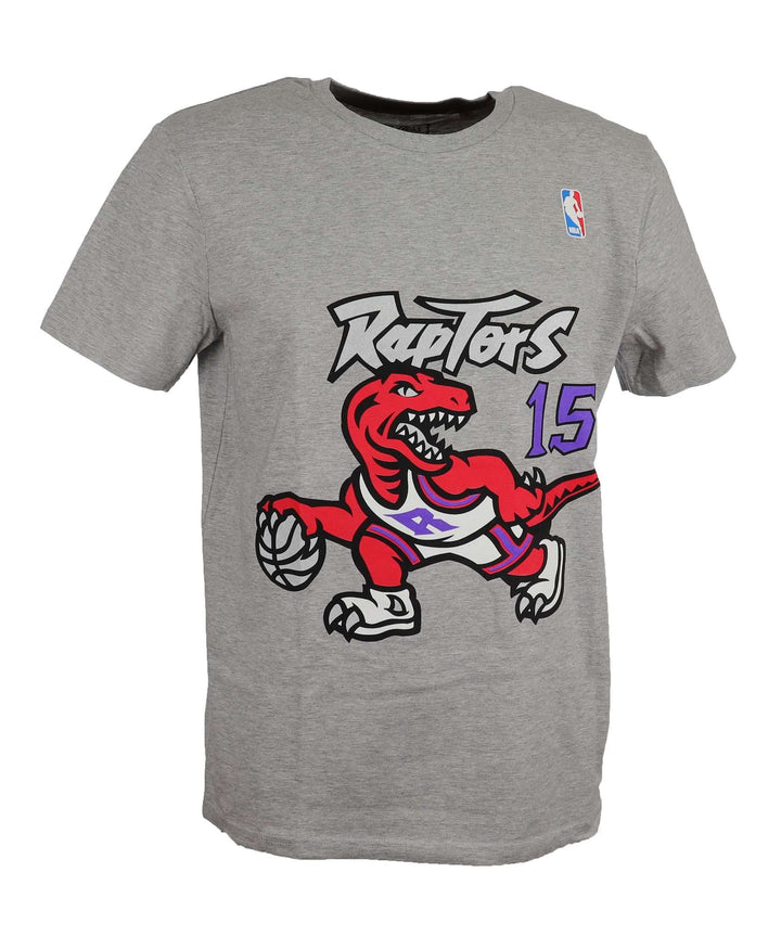 Mitchell & Ness Name & Number T-Shirt (NBA | HWC | NFL) Grey Heather, Toronto Raptors S, Grey Heathe