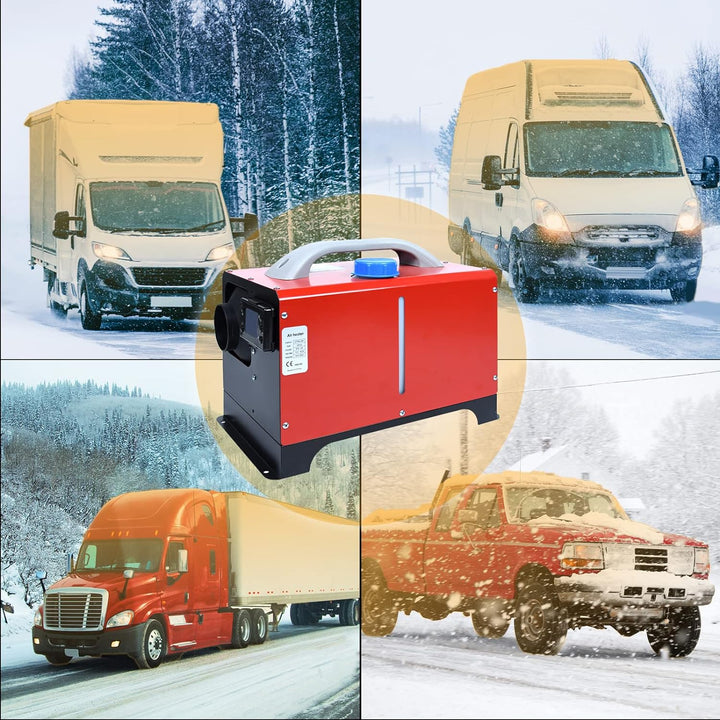 NAIZY Dieselheizung 12V 8KW Diesel Standheizung Lufterhitzer Air Diesel Heizung mit LCD-Bildschirm &