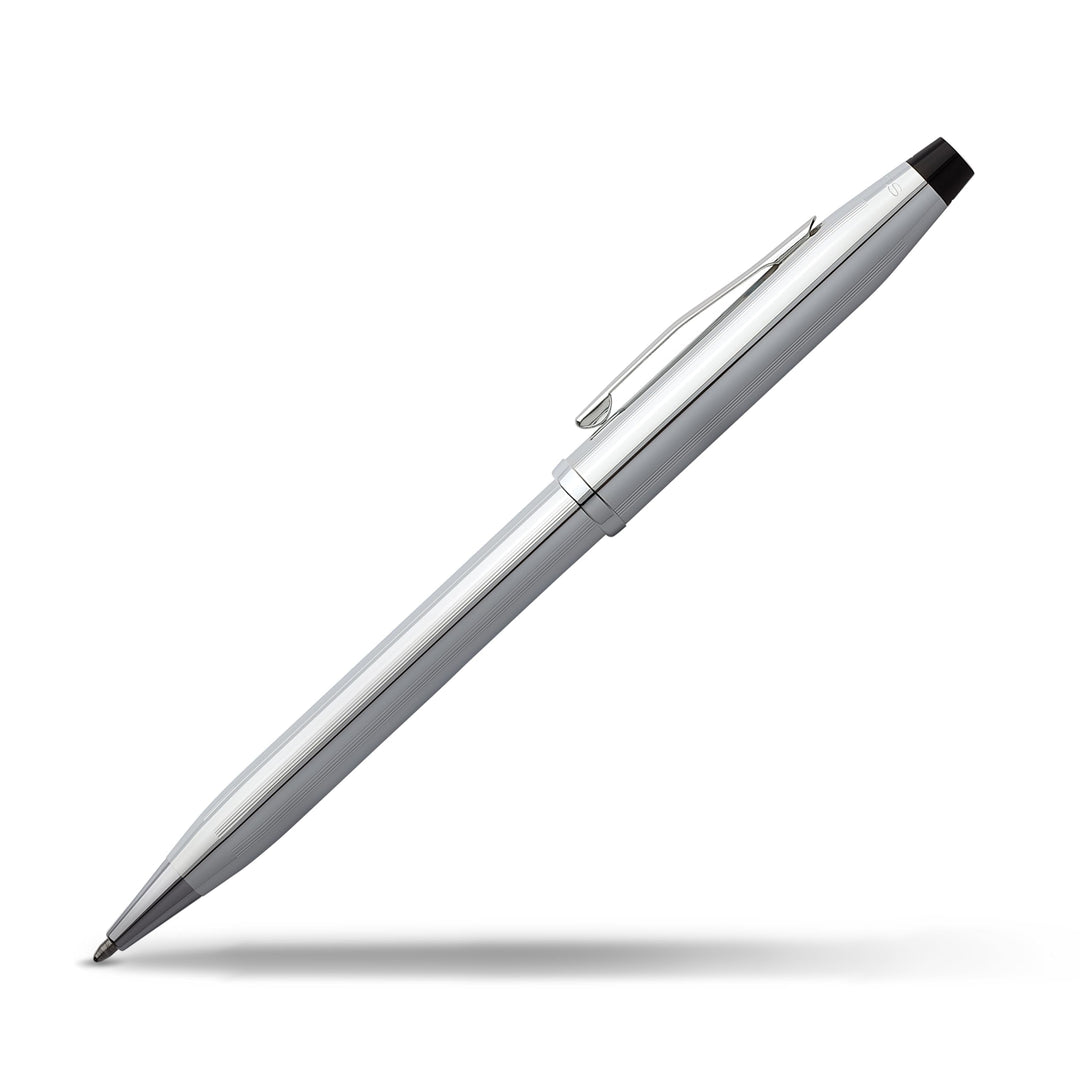 Cross Century II Kugelschreiber (Strichstäke M, Schreibfarbe: schwarz, inkl. Premium Geschenkbox) Gl