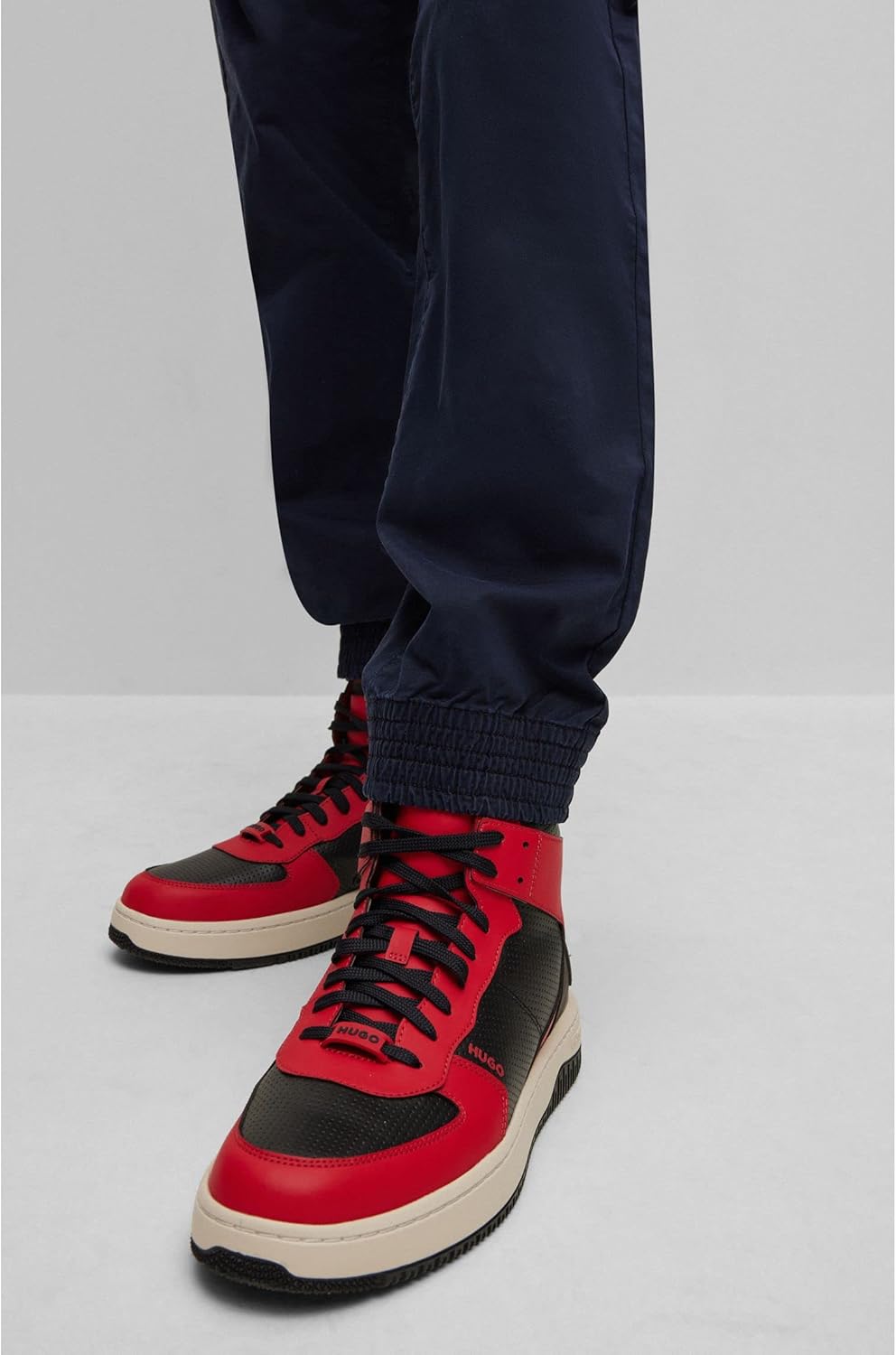 HUGO Herren Trousers_Flat 36W / 34L Dark Blue405, 36W / 34L Dark Blue405