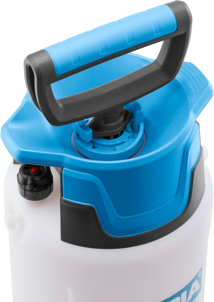 Gloria Drucksprüher CLEAN 500 | 5 L Profi Sprühgerät zur Reinigung | Für Säuren, Laugen &amp; Reinigungs