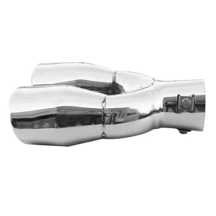 Auspuffblende Rund Endrohr Edelstahl Auto Endrohrblenden Auspuffendrohr Auspuffrohr Tuning Universel