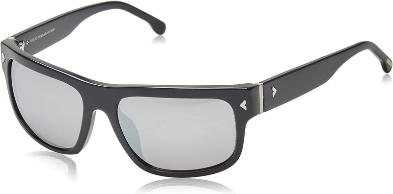 Lozza Herren SL4262 Sunglasses, Blau (Shiny Dark Blue), 58