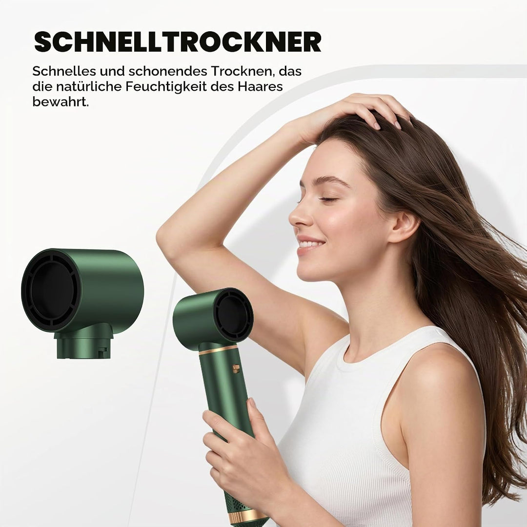 OKWRAP Haarstyler Hair Styler Set Hairstyler 5 in 1, Multistyler Haare Mit Föhn mit Lockenstab Autom