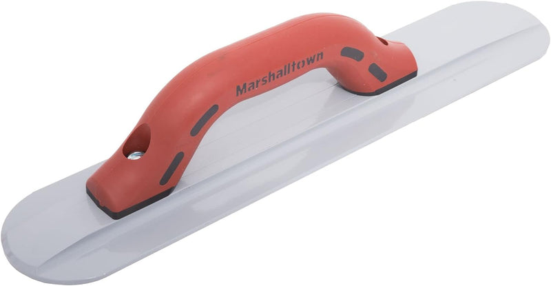 Marshalltown Handglätter mit Durasoft Griff, aus Magnesium, für Boden und Beton, Grösse des Glätters