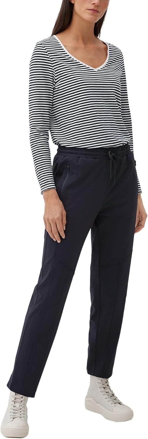 s.Oliver Damen Hose 7/8, 40 Blau 5959
