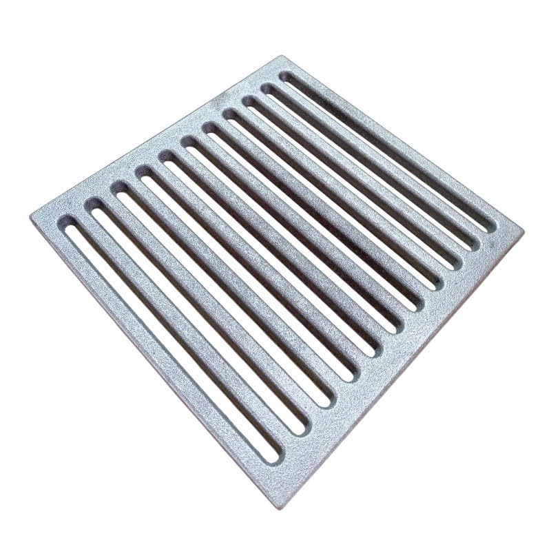 RIF 0037 Gussrost für Kamine, Holzöfen und Feuerstellen 25 x 25 x 1 cm