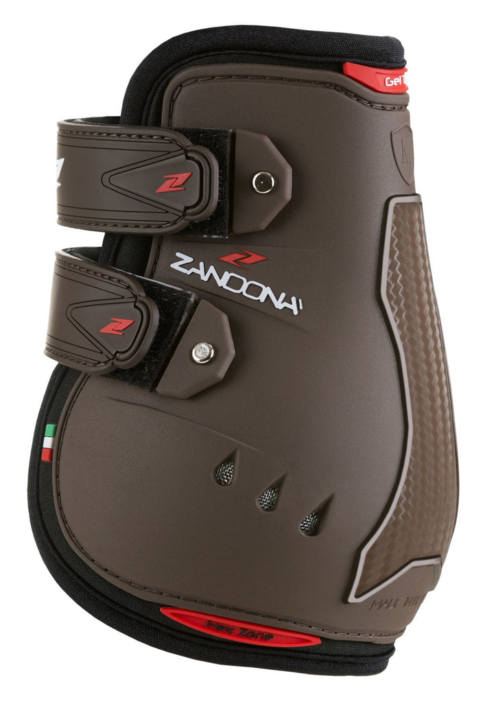 Zandonà Carbon Air Active Fit Fetlock Schutzgamasche für Pferde L Braun, L Braun
