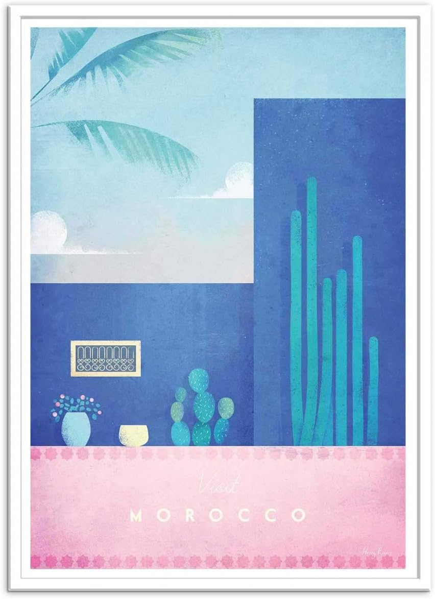 Wall Editions Art-Poster - Visit Morocco - Henry Rivers