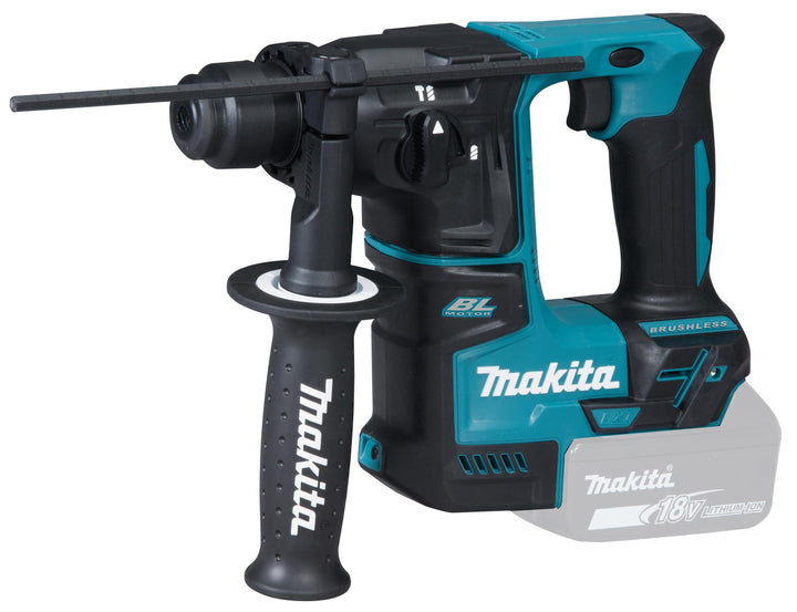 Makita DHR171Z Akku-Bohrhammer SDS-PLUS 18V (ohne Akku, ohne Ladegerät) ohne Ladgerät Single, ohne L