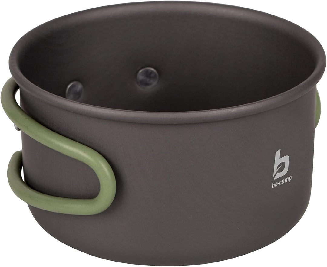 Bo-Camp Alu Kochset 2-teilig Camping Koch Geschirr Trekking Topf Outdoor Pfanne