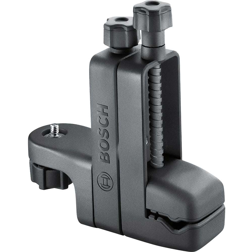 Bosch Universalklemme MM 3 (mit Klemmbereich 3–70 mm und Höhenverstellung bis 60 mm für schnelle und