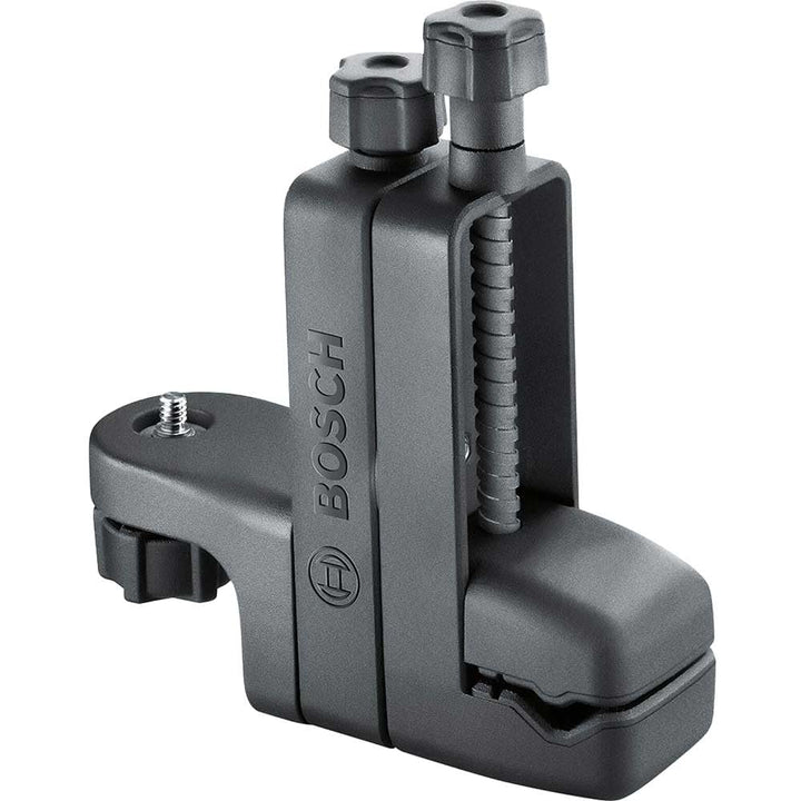 Bosch Universalklemme MM 3 (mit Klemmbereich 3–70 mm und Höhenverstellung bis 60 mm für schnelle und