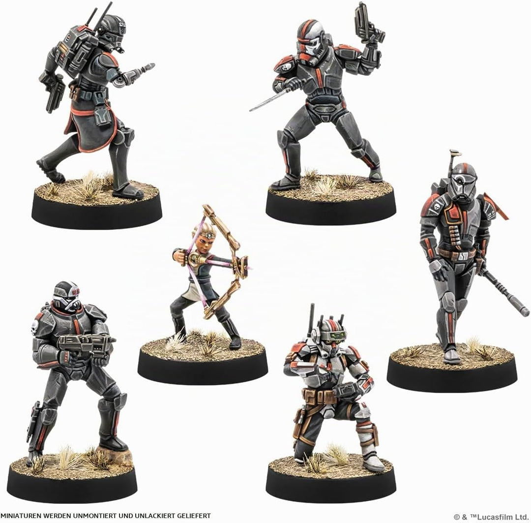 Atomic Mass Games, Star Wars: Legion – Bad Batch, Erweiterung, Tabletop, 2 Spieler, Ab 14+ Jahren, 1